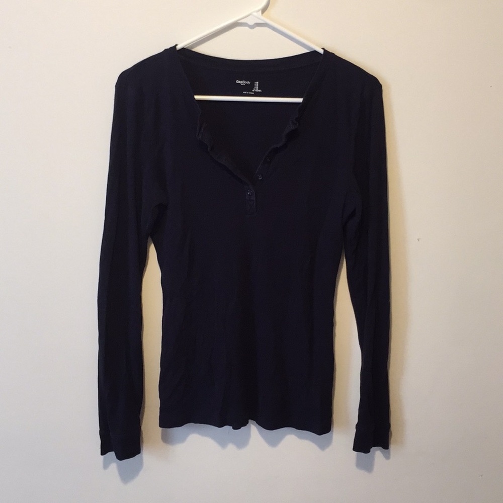 Long sleeve cotton tee